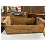 Large wooden crate