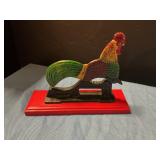 Cast-iron rooster Nutcracker