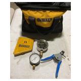 DeWalt canvas bag with accessories