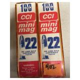 CCI Mini Mag 22LR 200 cartridges total