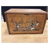 Wooden ammo box