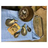 Bucket of castor wheels