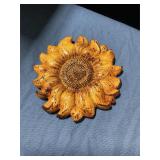 Cast iron sunflower 6"