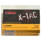 PMV X- Tac 5.56 MM 20 boxes 20 ct each