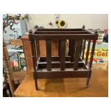 Wooden magazine Rack