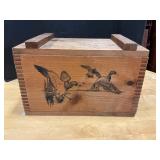 Wooden ammo box