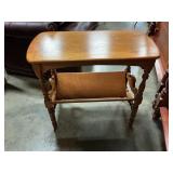 Wood Magazine table 26"x13"23"t