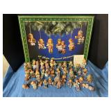 A Berta Hummel Christmas Ornaments 36 total