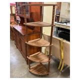 Corner Shelf 59" tall