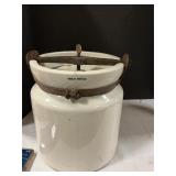 Paul Q. Abbe inc. ball mill jar stoneware vintage