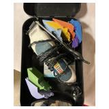 Wahl trimmers in case