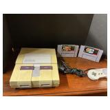 Super Nintendo w/ 2 games