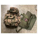 Backpack & large Tote