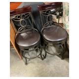 Swivel barstools