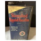 Standolind liquid paraffin can 1 gallon