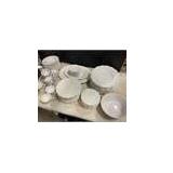 Lace Pattern dishes with platter large set