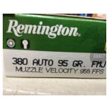 Remington 380 auto. 50 cartridges