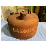 VINTAGE Metal gas can