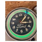 Ford Neon clock works