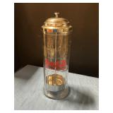 Coca-Cola glass straw holder