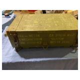 Wooden ammo box