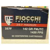 Fiocchi 357 Mag. 50 cartridges