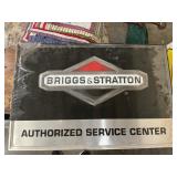 Briggs and Stratton metal sign 2