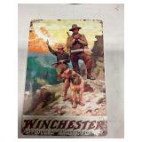Winchester metal sign 12"x8"