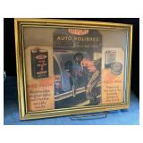 DuPont Framed advertisement 14" w x 11" tall