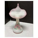 Fenton hand painted vase