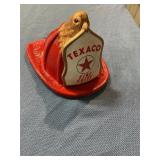 Cast Iron Texaco Fire Chief Hat