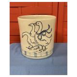 Louisville Stoneware Gaggle Geese Crock