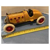 Vintage Hubley Cast Iron Race Car