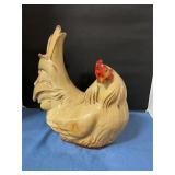 Ceramic rooster statue 13' tall