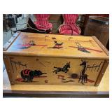 Wooden Toy Box