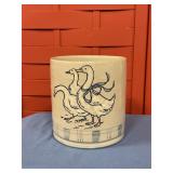 Louisville Stoneware Gaggle Geese Small Crock