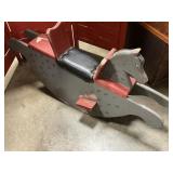 Vintage rocking horse