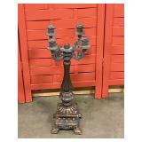 Brass candelabra 20' tall