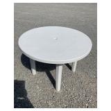 Outdoor Resin Table