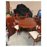 American Drew Table w/ 2leaves 6Chairs