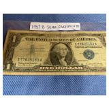 1957 B Silver certificate