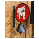 Cast Iron Bulldog Bell