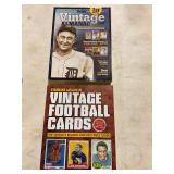 Vintage football cards/almanac books