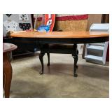 Vintage low profile table 22' Tall