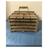 Wooden egg crate TN Valley Farms Sm  Size