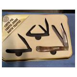 Old Timer in Tin missing 2 knives