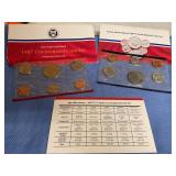 US mint Uncirculated Coin Set D & P Mint Marks