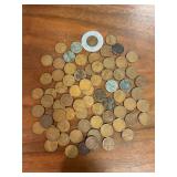Pennies dated In 1940's