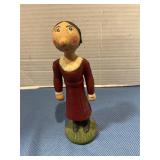 Cast-iron Olive Oyl bank