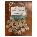 Nickels assorted dates